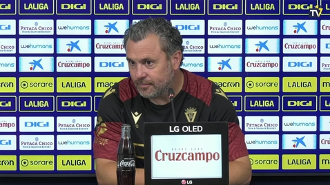 Miniatura para Rueda de prensa de Sergio en la previa del Barça - Cádiz (18-08-23)