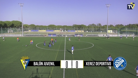 Miniatura para la entrada J5 Balón Juvenil 1-0 Xerez DFC (08.10.2022)