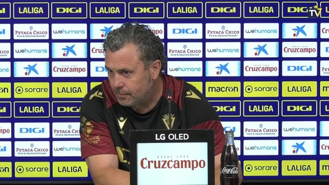 Miniatura para Rueda de prensa de Sergio en la previa del Betis - Cádiz (22-09-23)