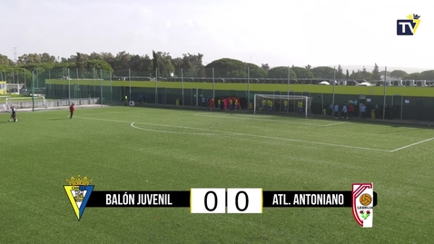 Miniatura para la entrada J14 Balón Juvenil 3-2 Antoniano (11.12.2022)