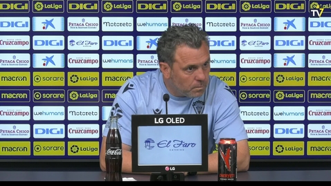Miniatura para Rueda de prensa de Sergio en la previa del Atleti - Cádiz (02-05-23)