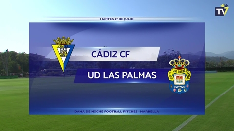 Miniatura para Partido amistoso Cádiz - Las Palmas (27/07/21)