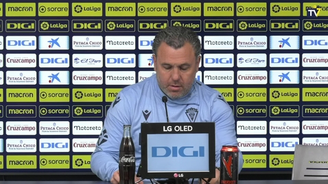 Miniatura para Rueda de prensa de Sergio González en la previa del Real Sociedad - Cádiz (02-03-23)