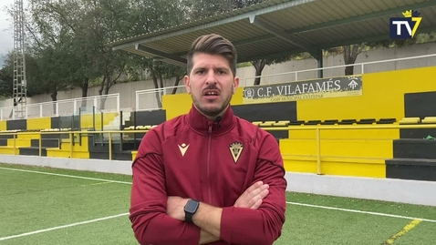 Miniatura para Iván Pernía: &quot;Dos acciones aisladas que nos han servido para llevarnos el partido&quot; (22/10/2023)
