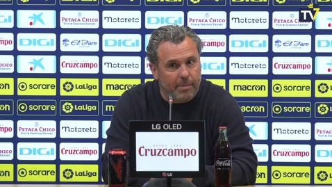 Miniatura para Rueda de prensa de Sergio tras el Cádiz - Sevilla (01-04-23)
