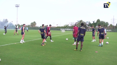 Miniatura para la entrada Entrenamiento en Marbella Football Center (24-07-22)