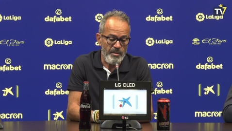 Miniatura para Rueda de prensa de Álvaro Cervera tras Trofeo Carranza (04/08/21)