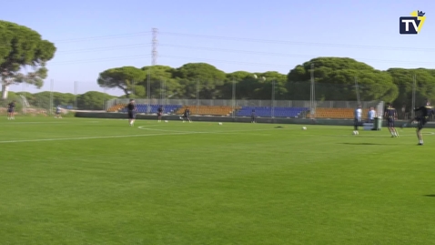 Miniatura para El equipo trabajó este sábado pensando en la Copa (12-11-22)