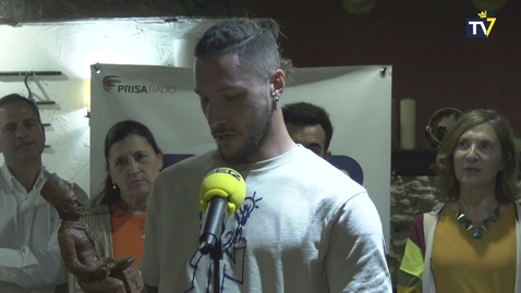 Miniatura para Conan Ledesma, premiado con el XIX Trofeo Manuel Jiménez (12-09-23)