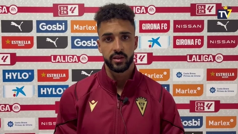 Miniatura para Chris Ramos: &quot;El domingo saldremos a morder para estar a la altura de nuestra afición&quot;