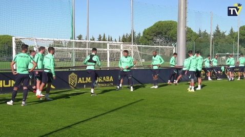 Miniatura para la entrada El equipo vuelve al trabajo pensando en Getafe (16/11/21)