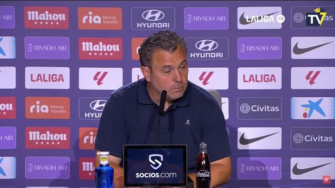 Miniatura para Rueda de prensa de Sergio González tras el Atlético de Madrid - Cádiz (01-10-23)
