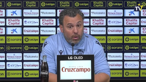 Miniatura para Rueda de prensa de Sergio en la previa del Real Unión - Cádiz (12-11-22)