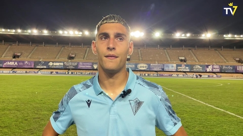 Miniatura para Borja Vázquez: “El equipo ha hecho un partido bastante serio”