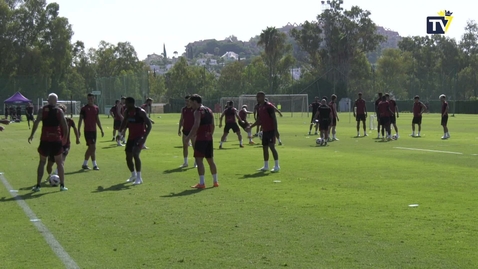 Miniatura para Último entrenamiento del 'stage' en Marbella (27-07-23)