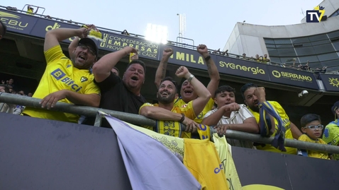 Miniatura para Así vivió la afición cadista la victoria ante el Celta