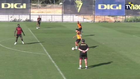 Miniatura para Cerrada la semana de entrenamientos en la Ciudad Deportiva (12-10-23)