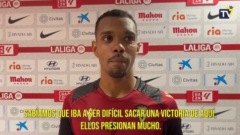 Miniatura para Lucas Pires: &quot;Estoy contento con la imagen que ha mostrado el equipo&quot;