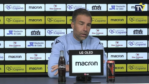 Miniatura para Alberto Cifuentes: &quot;Tenemos que salir muy decididos e intensos con mentalidad ganadora&quot;