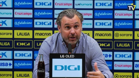 Miniatura para Sergio González: &quot;Es una derrota muy dolorosa&quot;