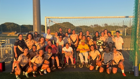 Miniatura para UPACE San Fernando visitó el entreno del Cádiz CF Femenino (03/09/2024)