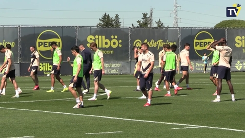 Miniatura para Entrenamiento con el enfrentamiento ante el Eibar en el horizonte