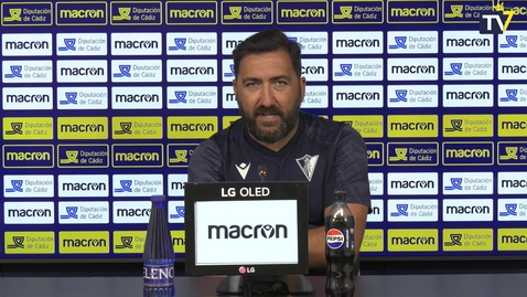 Miniatura para Juanma Cruz: “Tenemos muchas ganas de hacer un buen partido”
