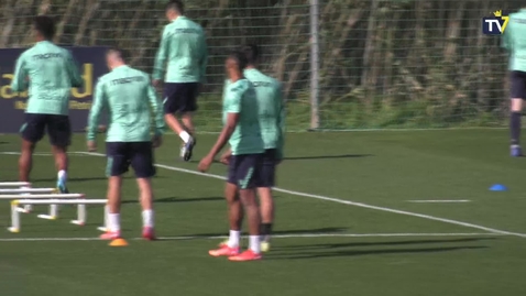 Miniatura para El equipo trabaja desde hoy en el partido ante el Celta (08/02/22)
