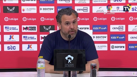 Miniatura para Rueda de prensa de Sergio tras el Almería - Cádiz (18-03-23)