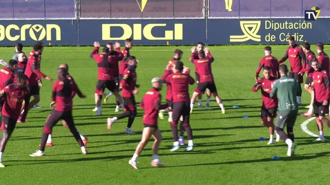 Miniatura para Última sesión táctica antes de visitar al Celta