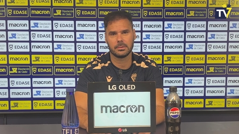 Miniatura para Javi Navarro: &quot;Con mucha ilusión y optimismo&quot; (20/09/2024)
