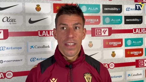 Miniatura para Rubén Alcaraz: &quot;Ha sido un partido duro y de no cometer errores&quot;