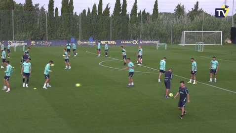 Miniatura para la entrada Regresan los entrenamientos preparando la visita del Elche (03-05-22)