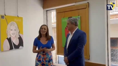 Miniatura para Inauguración de la exposición 'Los colores del deporte' (01/08/2024)