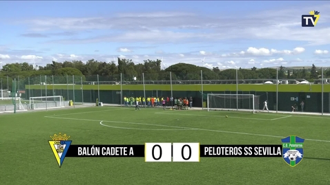 Miniatura para J28 Balón Cadete A 2-0 Peloteros Sierra Sur (22.04.2023)