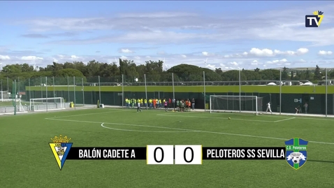 Miniatura para la entrada J28 Balón Cadete A 2-0 Peloteros Sierra Sur (22.04.2023)