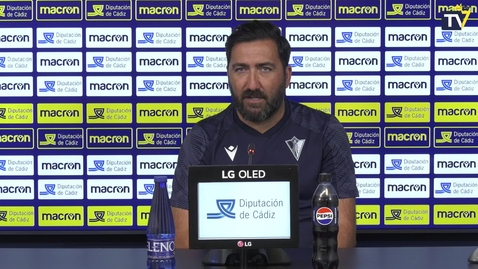Miniatura para Juanma Cruz: “Tenemos que estar muy concentrados para competir este partido”