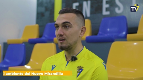 Miniatura para Escalante: &quot;Tengo ganas de ver a toda la gente en el estadio&quot;