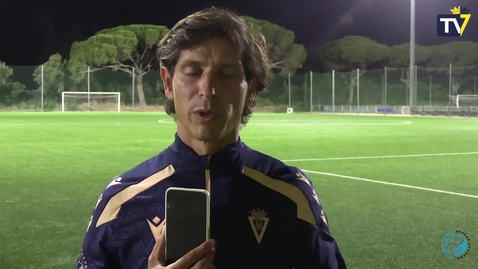 Miniatura para Interview with Pablo after the match