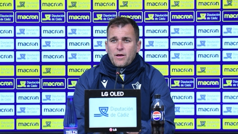 Miniatura para Francisco Cordero: &quot;Estoy muy contento con el trabajo de los chicos&quot;