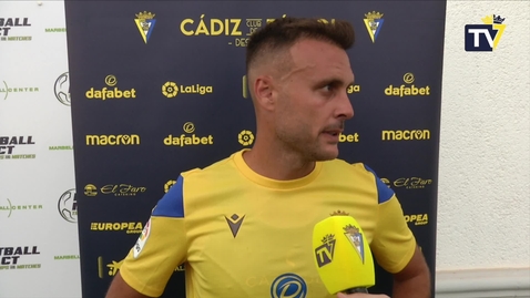 Miniatura para Juan Cala: &quot;Me vuelvo a sentir futbolista&quot; (01/08/21)