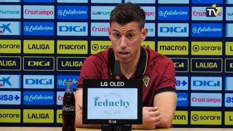 Miniatura para Rubén Alcaraz: &quot;Toca asumir y levantarse, estoy muy convencido de que lo vamos a sacar&quot;