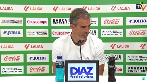 Miniatura para Gaizka Garitano: &quot;El segundo tiempo es el camino&quot;