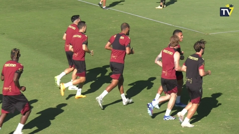 Miniatura para El equipo cadista vivió su último entrenamiento antes de viajar a Madrid (30-09-23)