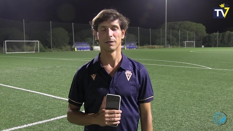 Miniatura para Interview with Pablo after the match