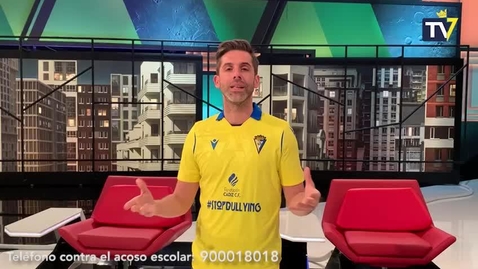 Miniatura para José Yélamo lanza un mensaje contra el acoso escolar