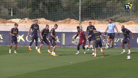 Miniatura para la entrada Penúltimo entrenamiento antes de visitar al Elche (02-06-23)