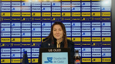 Miniatura para Candela Fernández: &quot;Estamos en un buen momento para para nuestro equipo&quot;