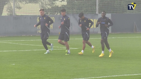 Miniatura para El equipo prepara desde este martes la visita del Elche (10-01-23)