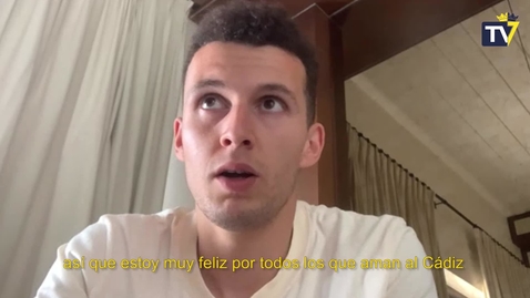 Miniatura para Idrissi: &quot;El Cádiz CF es un club muy especial para mí&quot;